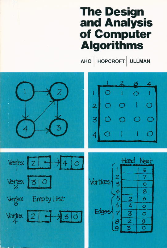 The design and analysis of computer algorithms cover