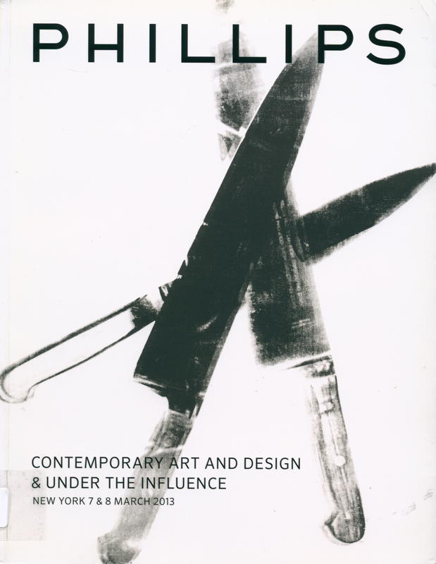 Contemporary art and design : New York 7 March 2013 at 7 pm : Under the influence : contemporary art 8 March 2013 at 2 pm cover