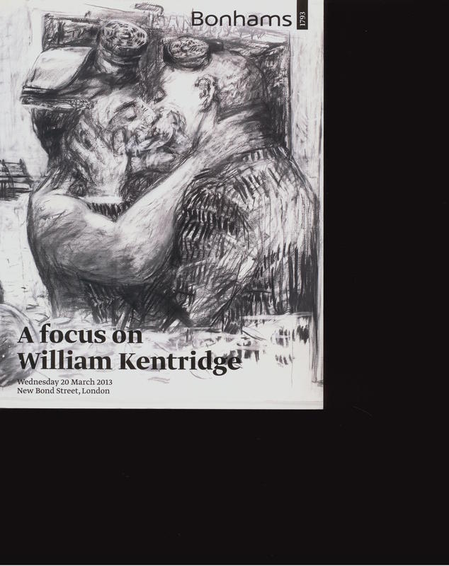 A focus on William Kentridge cover