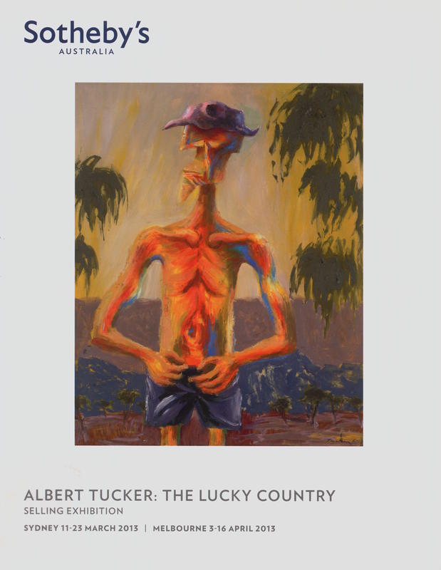Albert Tucker : the lucky country cover