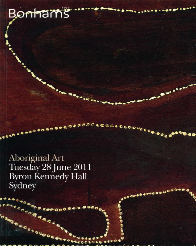 Aboriginal art : Tuesday 28 June [2011] at 6.30pm, Byron Kennedy Hall, The Entertainment Quarter, Moore Park, Sydney cover