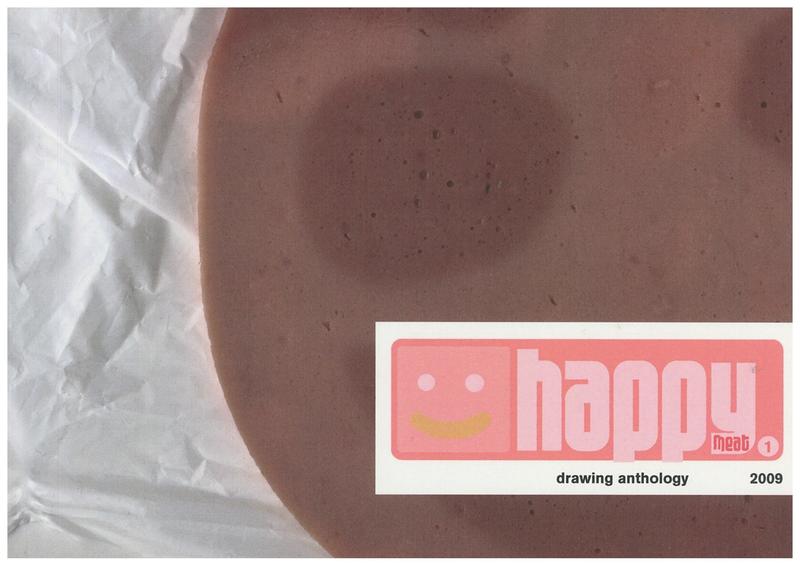 Happy meat 1 : drawing anthology 2009 cover