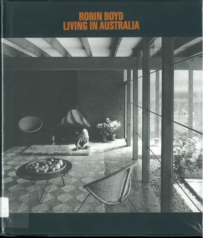 Living in Australia / Robin Boyd cover