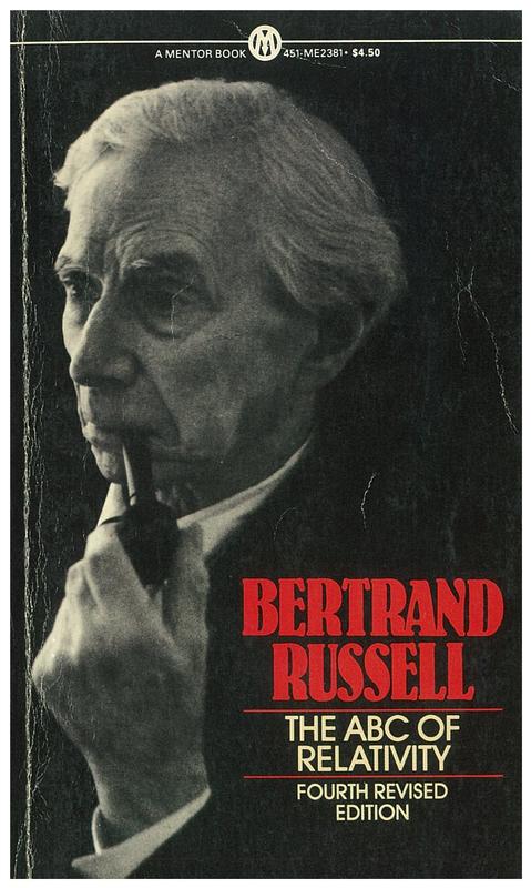 The ABC of relativity / by Bertrand Russell, Fourth revised edition, Edited by Felix Pirani cover