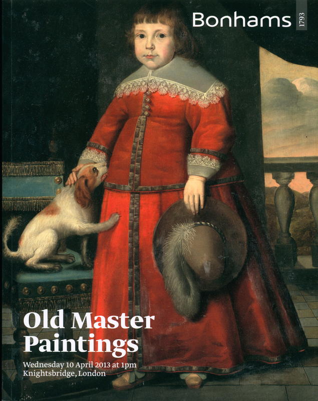 Old master paintings : Wednesday 10 April 2013 at 1pm, Knightsbridge, London cover