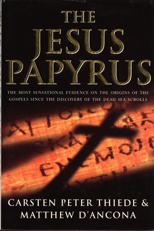 The Jesus papyrus cover