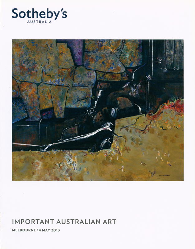Important Australian art including the estate of the late Mrs Diana Gaze cover