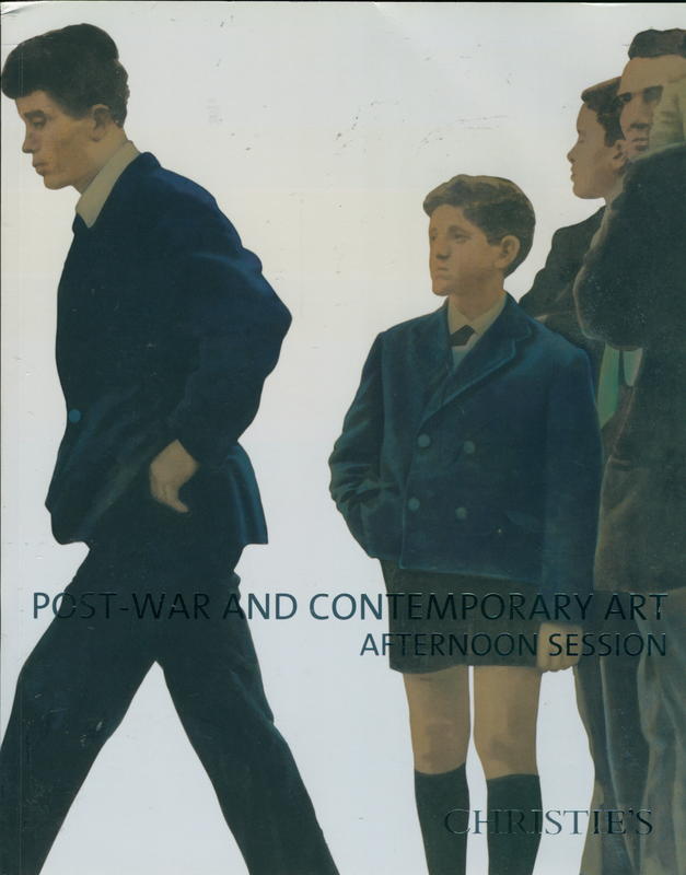 Post-war and contemporary art : afternoon session, Thursday 16 May 2013 cover