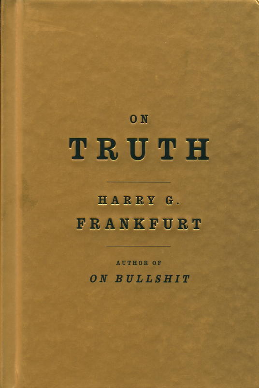 On truth / Harry G. Frankfurt cover