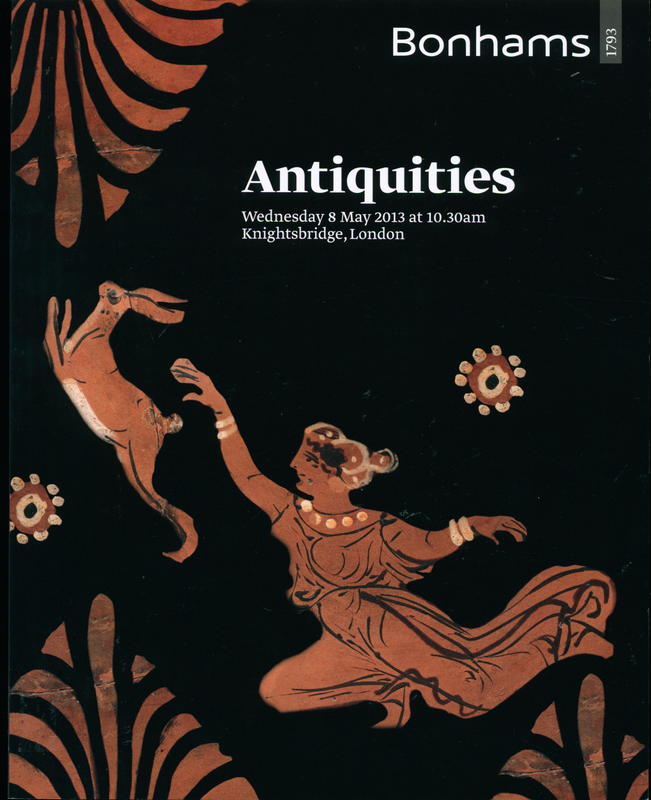 Antiquities : Wednesday 8 May 2013 at 10.30am, Knightsbridge, London cover
