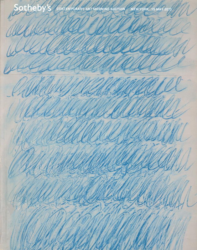 Contemporary art : morning auction : New York, 15 May 2013 at 9:30am : lots 101-333 cover