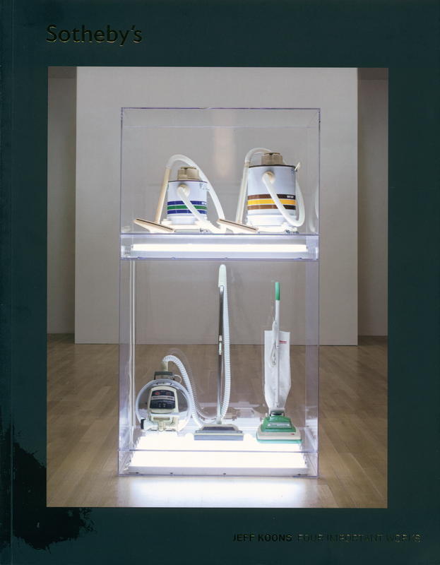 Jeff Koons : four important works : contemporary art evening auction, 14 May 2013, 7 pm, Lots 9, 36, 37, 38 cover