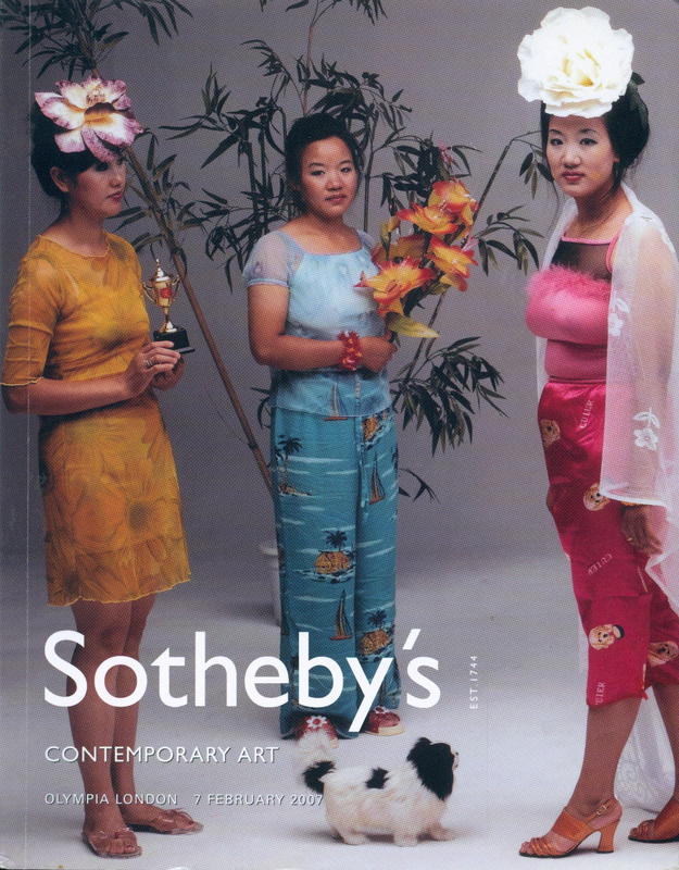 Contemporary art : auction, Wednesday 7 February 2007 at 1.30 pm cover