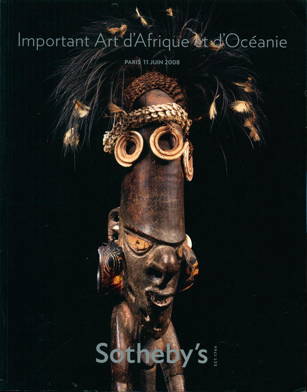 Important art d'Afrique et d'Oceanie : collection du Gouverneur Guyon, Adolf Hoffmeister, Christina et Rolf Miehler et divers amateurs cover