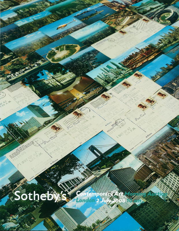 Contemporary art morning auction : London, 2 July 2008 at 10 am cover