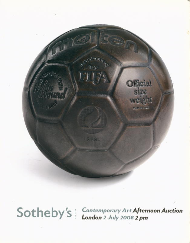 Contemporary art afternoon auction : London, 2 July 2008 cover