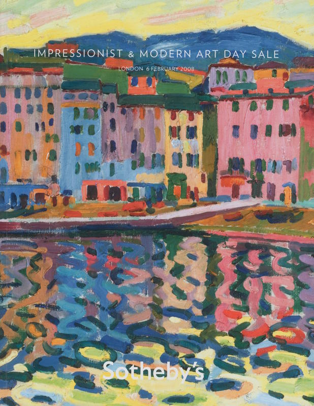Impressionist and modern art day sale : auction in London, Wednesday 6 February 2008, 2 pm cover