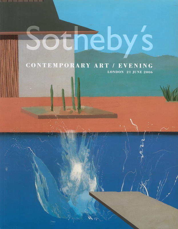 Contemporary art : evening : London, Wednesday 21 June 2006 cover