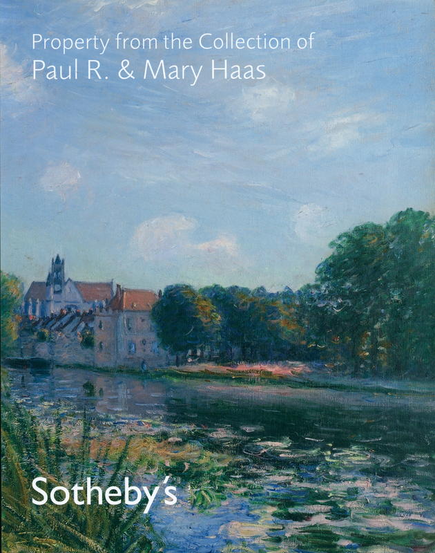 Property from the collection of Paul R. and Mary Haas cover