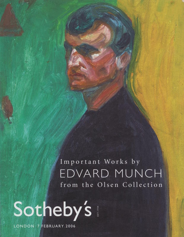 Important works by Edvard Munch from the Olsen Collection : lots 30-37 in 'Impressionist and Modern Art Evening Sale', London, 7 February 2006 cover
