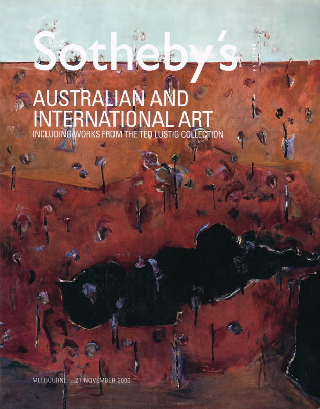 Australian and international art : Melbourne, Tuesday 21 November 2006 at 6.30 pm cover