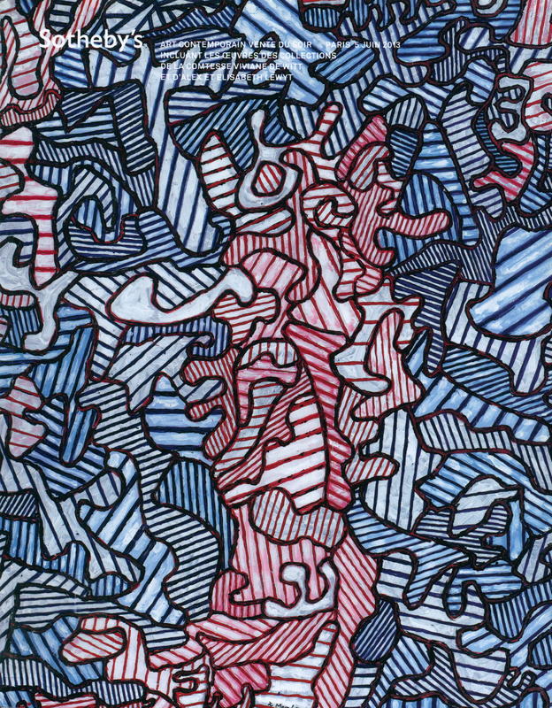 Art contemporain : vente du soir : incluant les oeuvres des Collections de la Comtesse Viviane de Witt et d'Alex et Elisabeth Lewyt : Paris, 5 Juin 2013 a 19 h, lots 1-29 cover