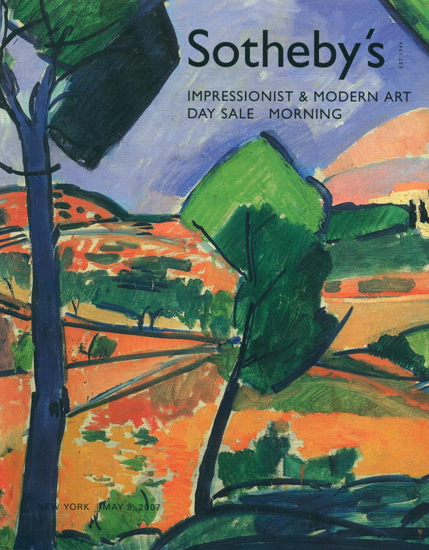 Impressionist and modern art day sale : morning : New York, Wednesday May 9, 2007 at 10 am cover