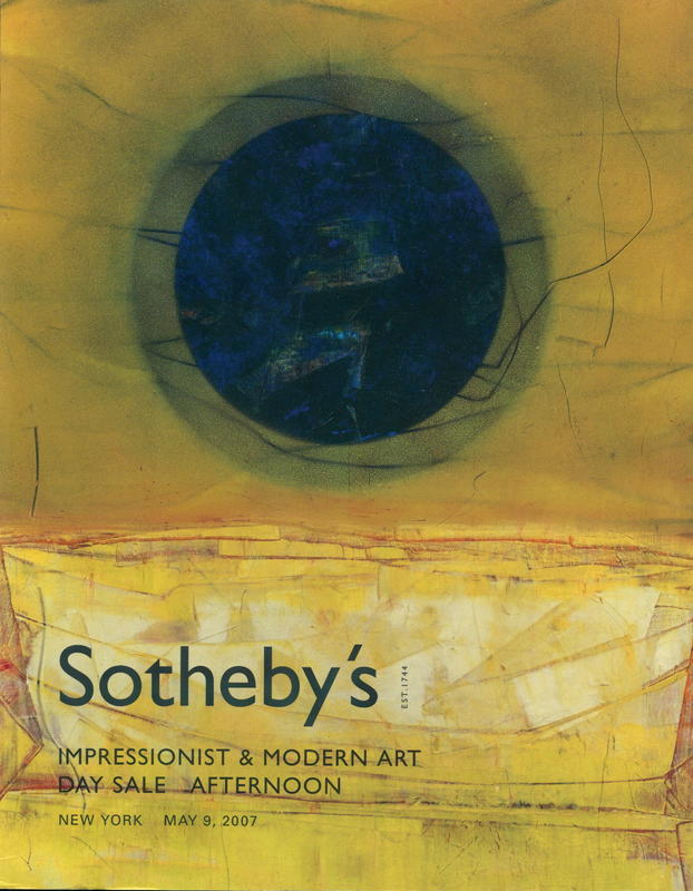 Impressionist and modern art day sale : afternoon : New York, Wednesday May 9, 2007 at 2 pm cover
