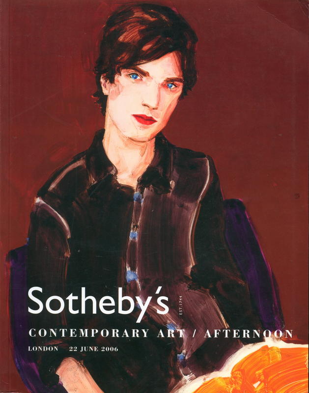 Contemporary art : afternoon : London, Thursday 22 June 2006 cover