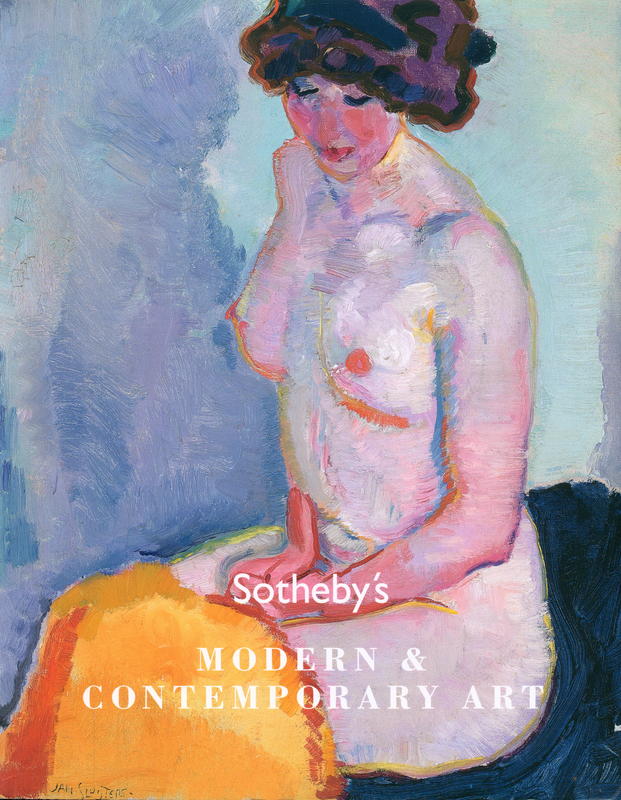 Modern and contemporary art : Amsterdam, Thursday 6 December 2007 cover