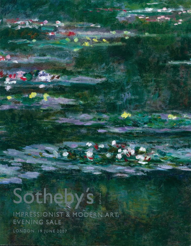 Impressionist and modern art evening sale : London, Tuesday 19 June 2007 cover