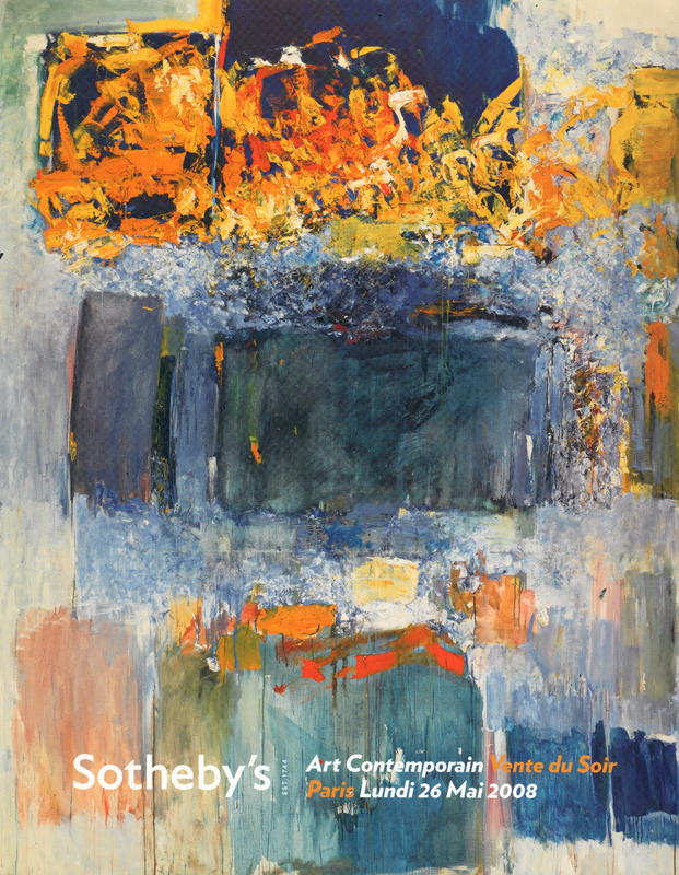 Art contemporain : vente du soir, Paris, Lundi 26 Mai 2008, 17 H cover