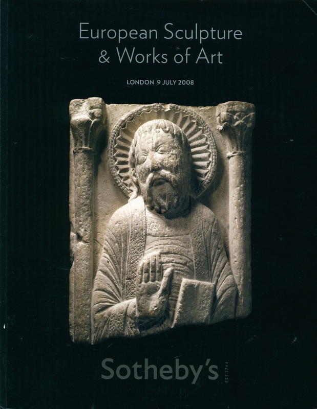 European sculpture and works of art : auction in London, Wednesday 9 July 2008, 10.30 am cover