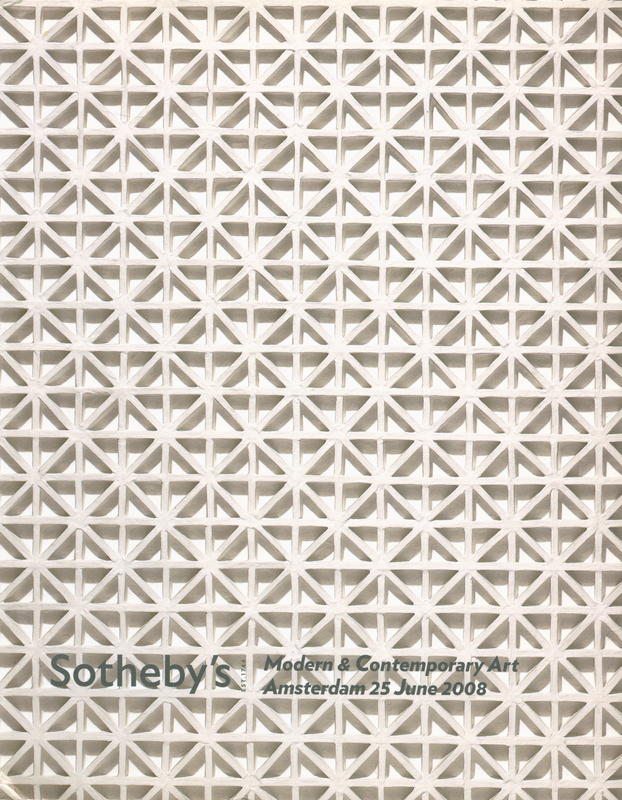 Modern and contemporary art : Amsterdam, 25 June 2008 cover