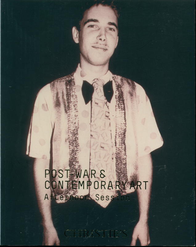 Post-war and contemporary art : afternoon session : Tuesday 1 July 2008 cover