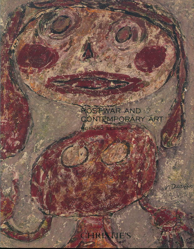 Post-war and contemporary art : morning session : Wednesday 14 May 2008 cover