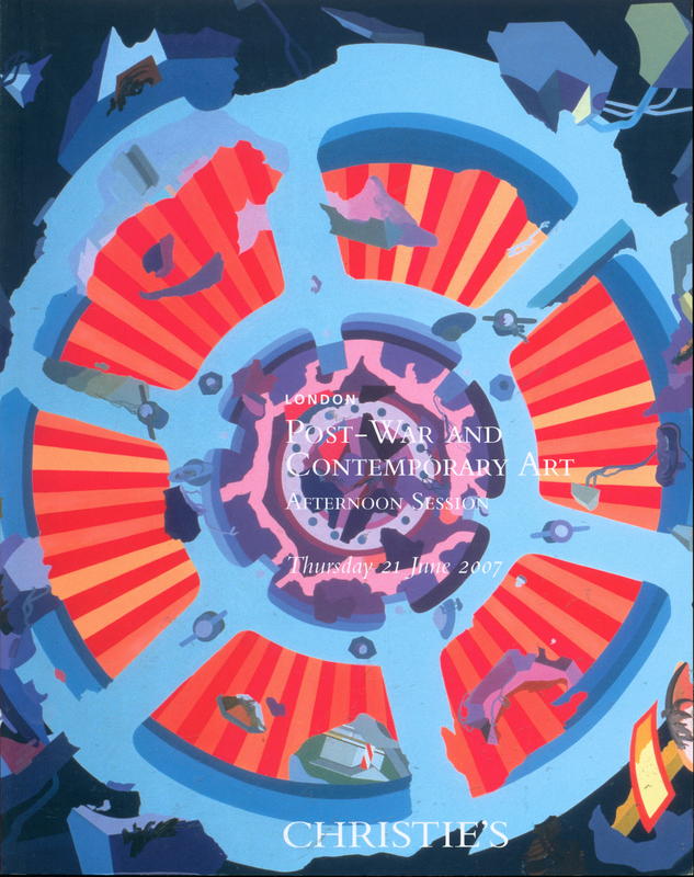 Post-war and contemporary art : afternoon session : Thursday 21 June 2007 cover