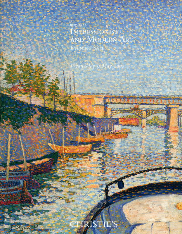 Impressionist and modern art : evening sale : Wednesday 9 May 2007 cover