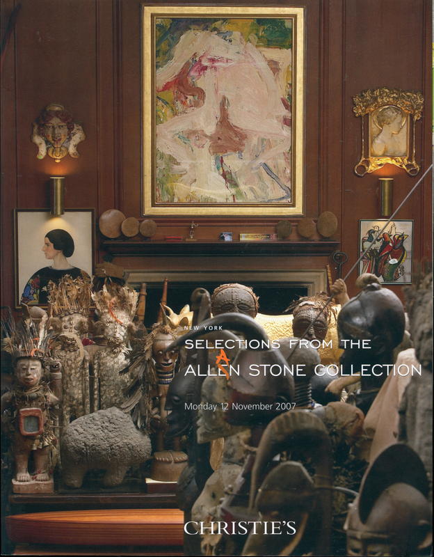 Selections from the Allan Stone Collection : Monday 12 November 2007 cover