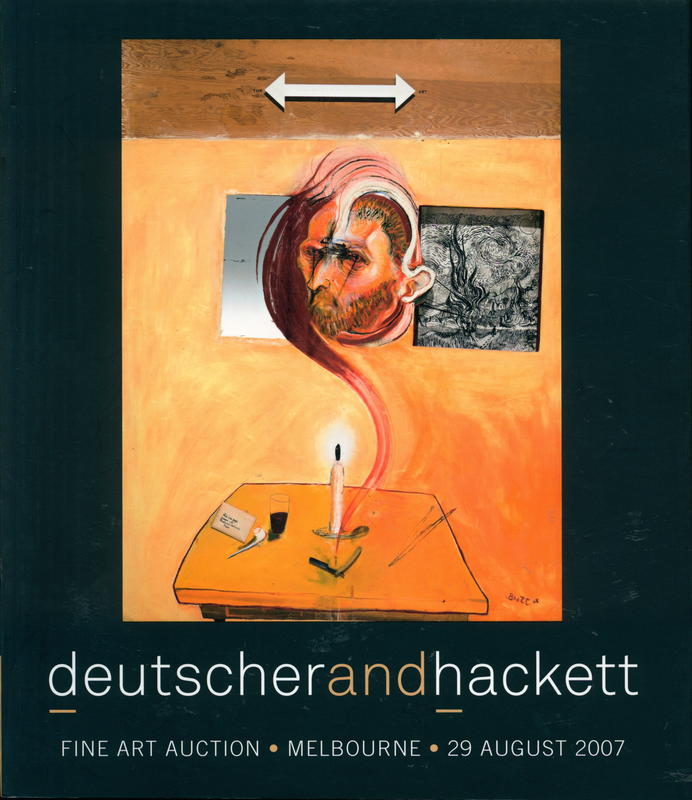 Fine art auction : Melbourne, 29 August 2007 cover
