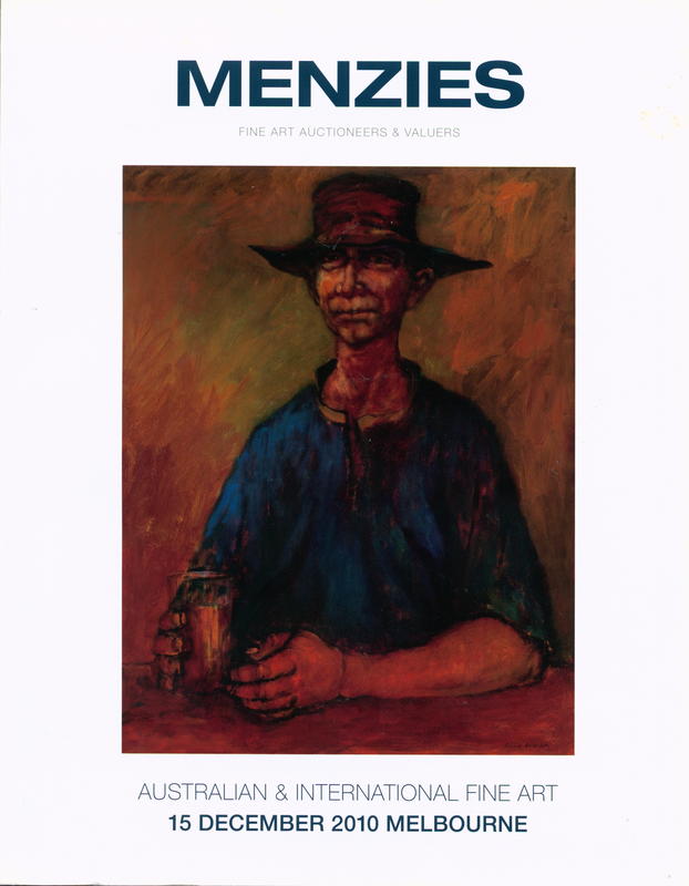 Important Australian and international fine art : 15 December 2010, Melbourne cover