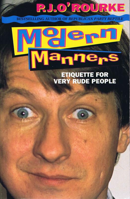 Modern manners / P. J. O'Rourke cover