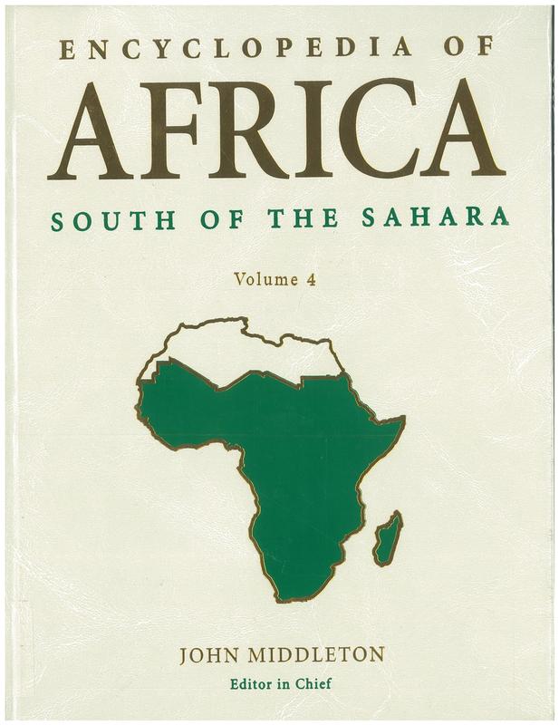 Encyclopedia of Africa south of the Sahara : volume 4 / John Middleton cover