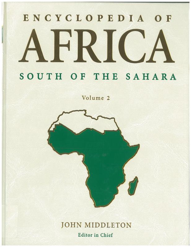 Encyclopedia of Africa south of the Sahara : volume 2 / John Middleton cover