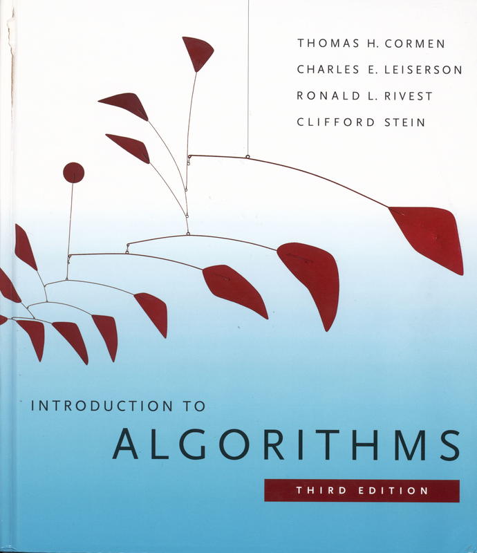 Introduction to algorithms cover