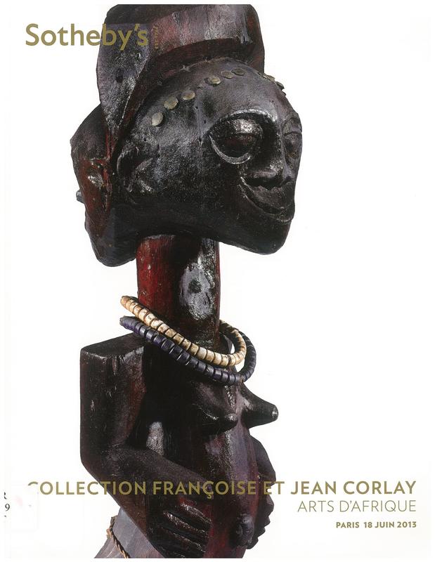 Collection Francoise et Jean Corlay : arts d'Afrique : vente a Paris, Mardi 18 Juin 2013, 16 H cover