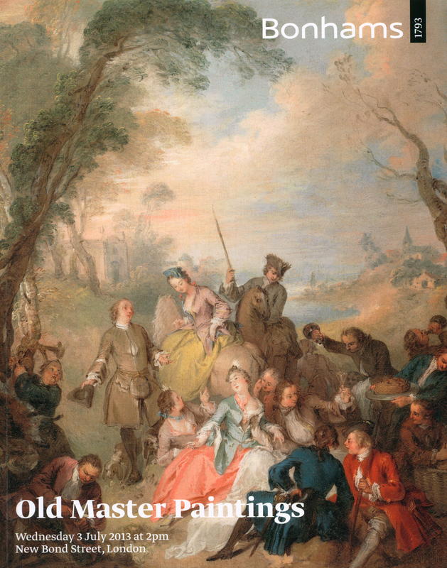 Old master paintings : Wednesday 3 July 2013, at 2pm cover