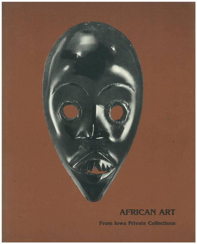 African art : from Iowa private collections cover