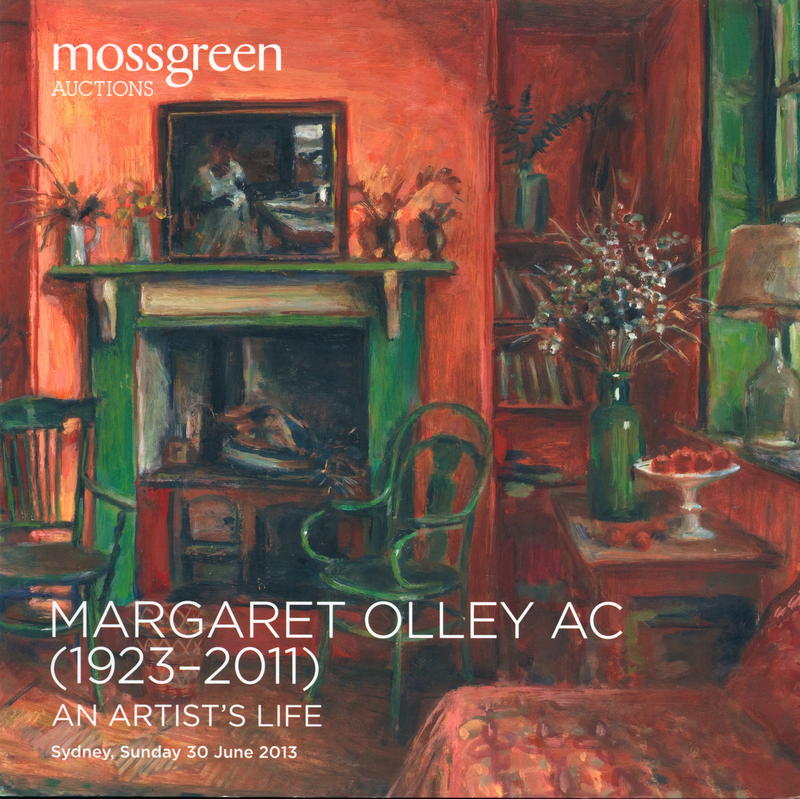 Margaret Olley AC (1923-2011) : an artist's life : Sydney, Sunday 30 June 2013 cover