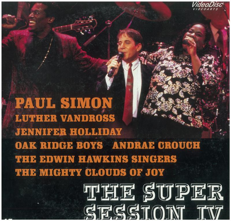 Paul Simon : the super session IV / produced & directed by Ken Ehrlich cover